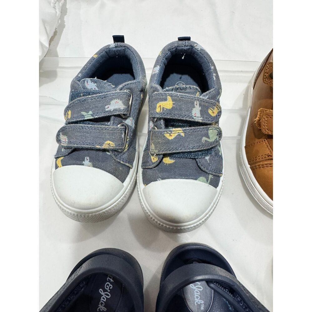 Cat & Jack Leather shoes, sandals &sneakers. Apakoa boots Size 7 Toddler -4 pair - Picture 5 of 9